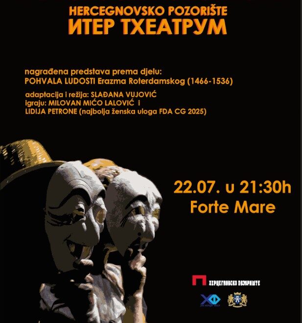 PREDSTAVA – POHVALA LUDOSTI