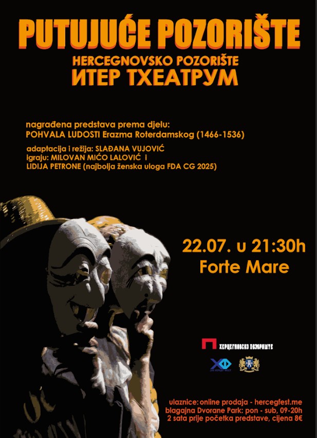 PREDSTAVA – POHVALA LUDOSTI