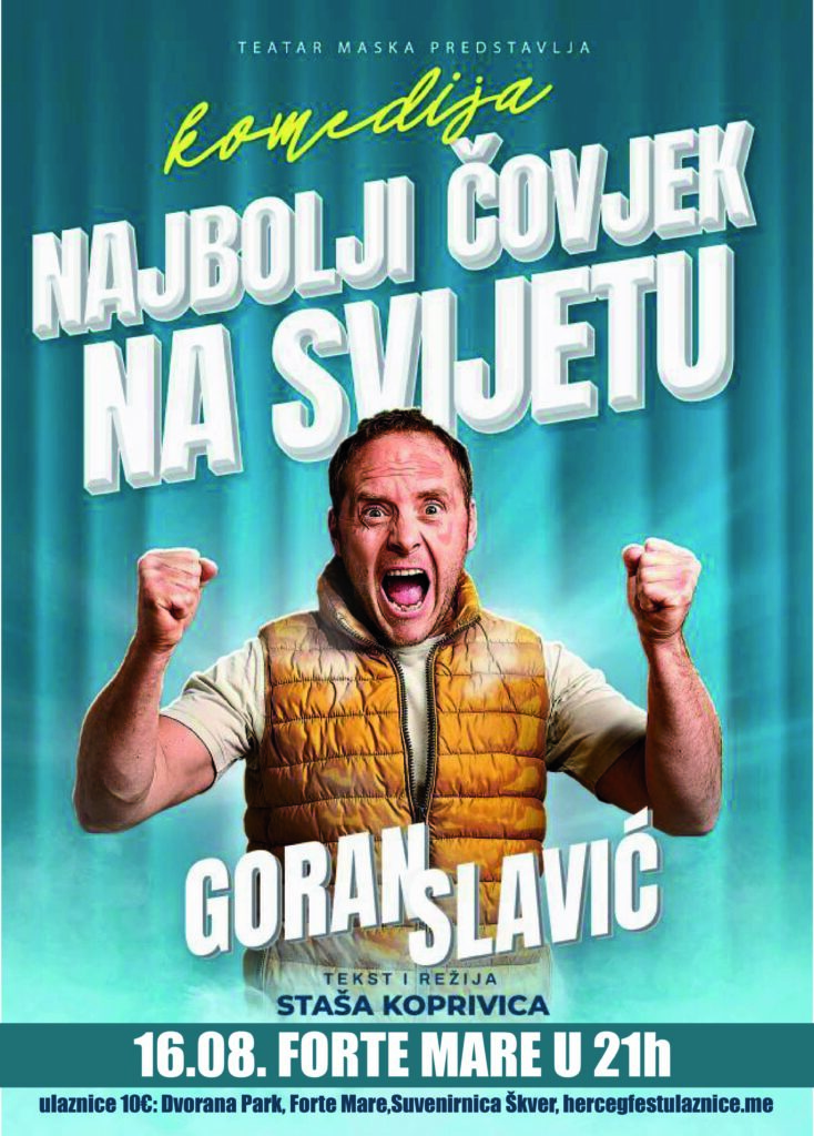 KOMEDIJA: “NAJBOLJI ČOVJEK NA SVIJETU”