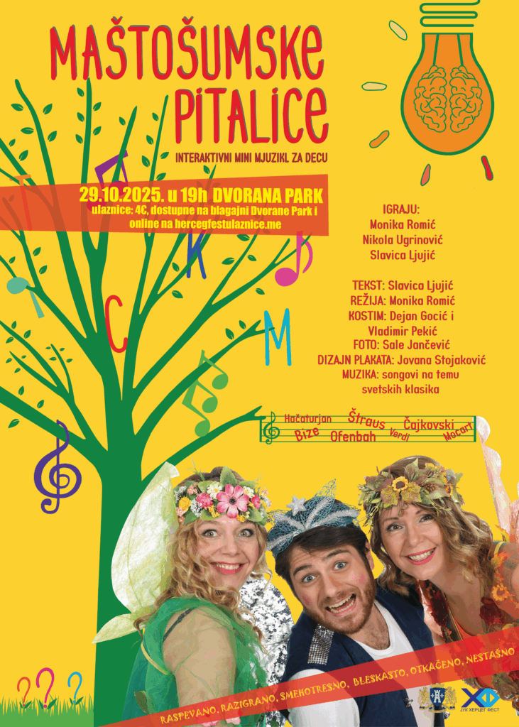 INTERAKTIVNI MINI MJUZIKL: “MAŠTOŠUMSKE PITALICE”