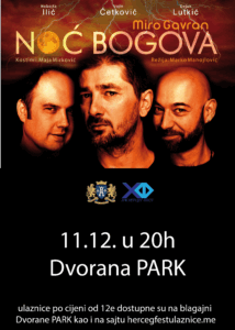 PREDSTAVA: “NOĆ BOGOVA”