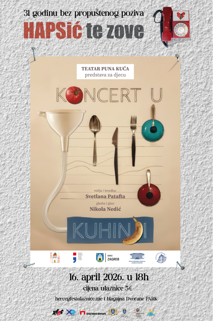 HAPSIĆ: “KONCERT U KUHINJI”