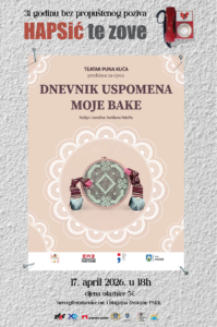 HAPSić: “DNEVNIK USPOMENA MOJE BAKE”