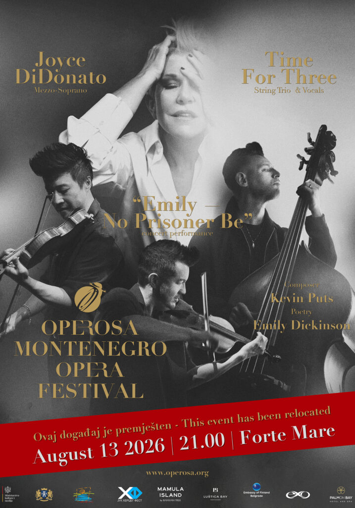 OPEROSA MONTENEGRO OPERA FESTIVAL, KONCERT: JOYCE DiDONATO