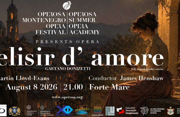 “L’ELISIR D’AMORE” – OPEROSA MONTENEGRO OPERA FESTIVAL