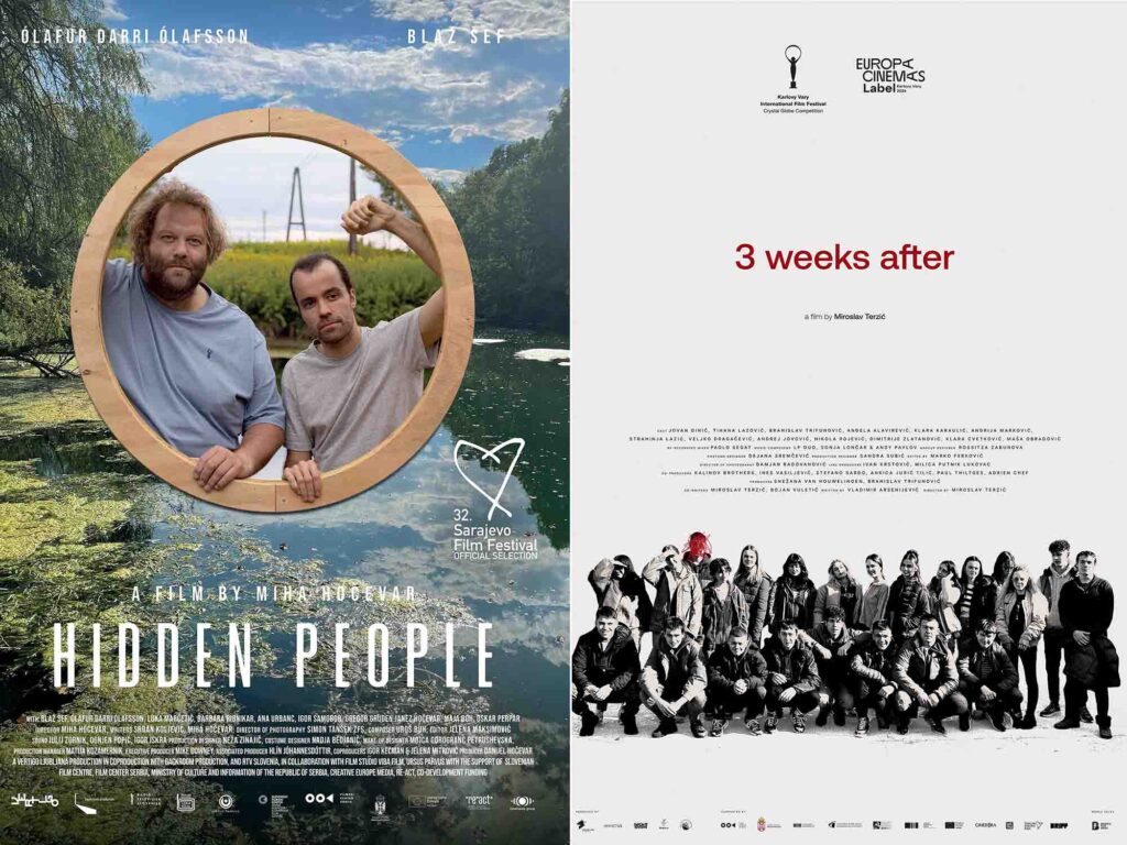 39. FILMSKI FESTIVAL: “SKRIVENI LJUDI”/”TRI NEDELJE POSLE”
